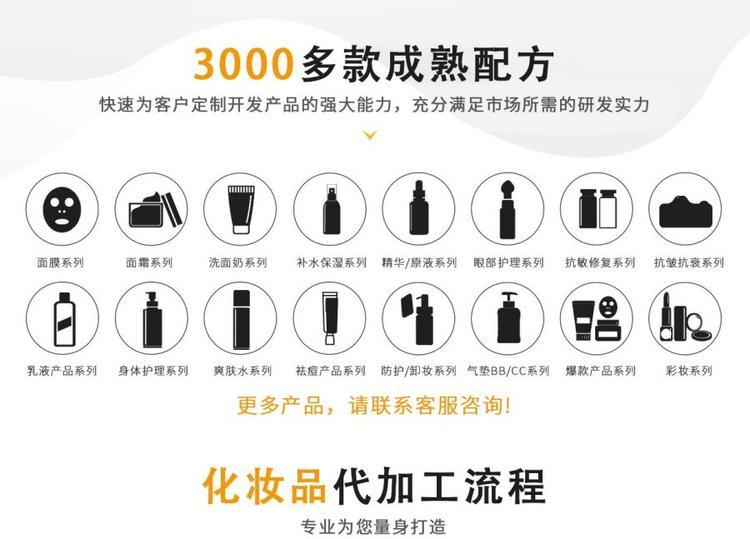 拥有3000多款产品成熟配方